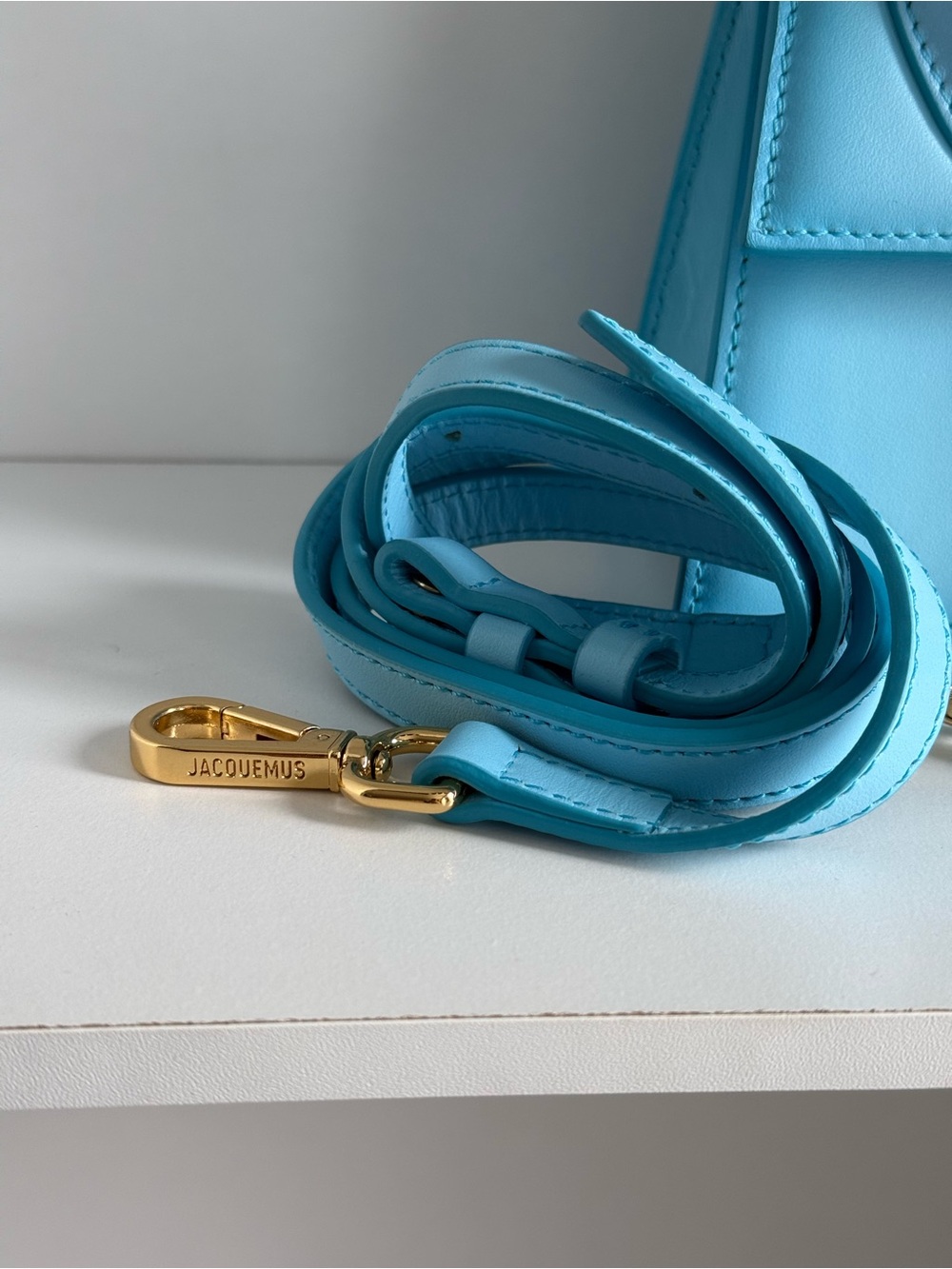 Jacquemus Le Chiquito Small Bag – Light Blue Leather - Picture 14 of 16